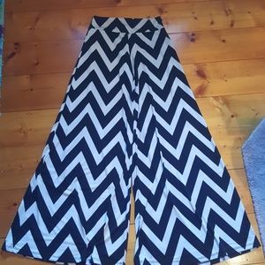 Beautiful Chevron Palazzo Pants